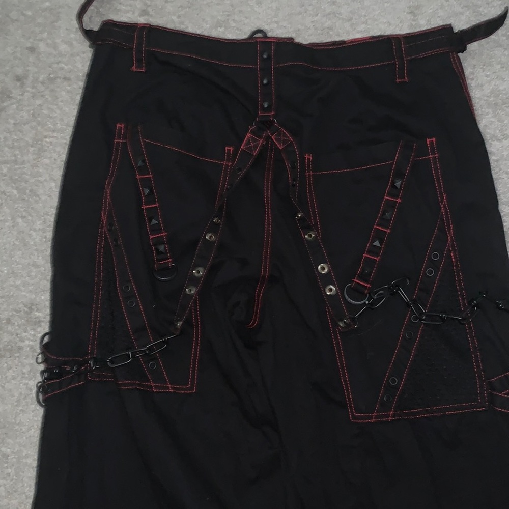 Black and red tripp nyc pants xl brand new not worn